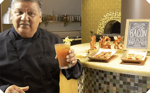 Chef Frank Talking Signature Bacon Bars