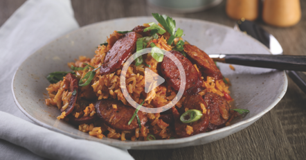 Chicken Sausage Jambalaya
