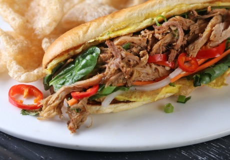 Barbacoa Malaysian Egg Sandwich