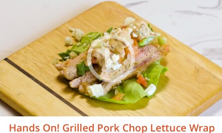 Grilled-Pork-Chop-Lettuce-Wrap