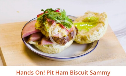 Pit Ham Biscuit Sammy Pit Ham Biscuit Sammy