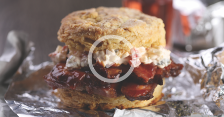 Smoked Brisket Biscuit