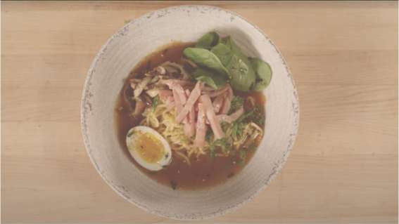 Spicy Ham Ramen*