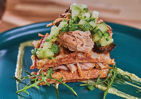 Pork Carnitas Stack