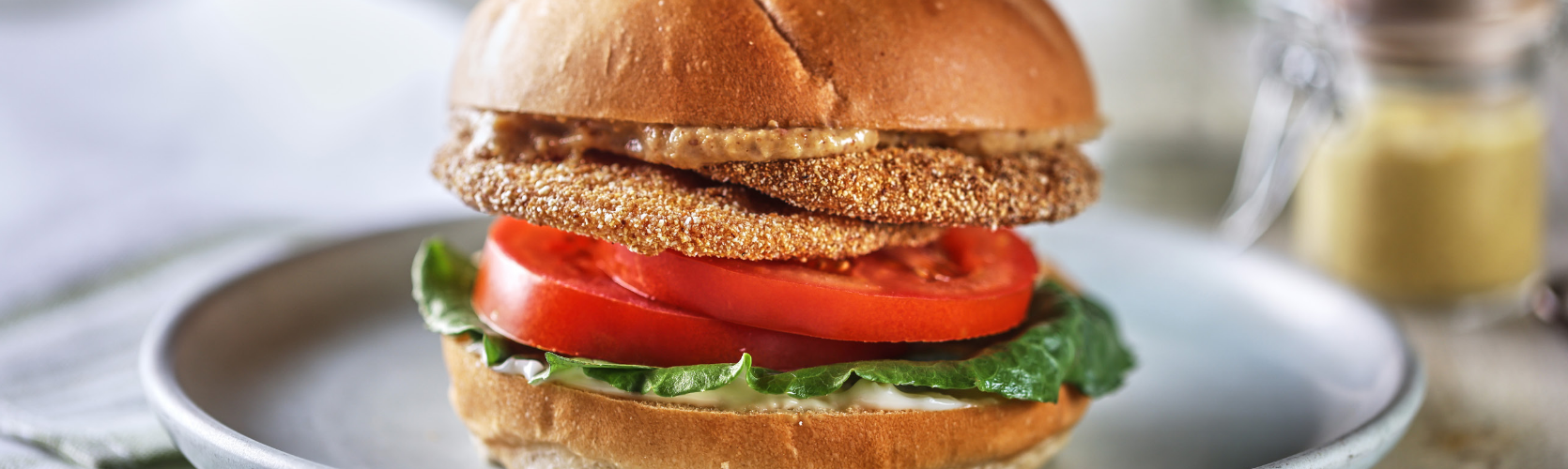 Hamburger for Healthcare Foodservice