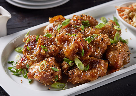 Orange Glazed Pork Wings