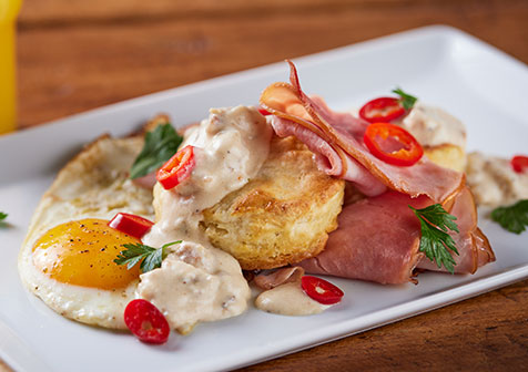 Smoked Sausage Biscuits