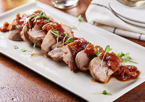Sweet and Sour Pork Tenderloin